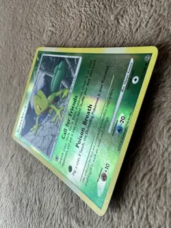 2008 Pokemon TCG DP Stormfront Lv.11 HP50 Treecko Reverse Holo 79/100 MP - Image 5