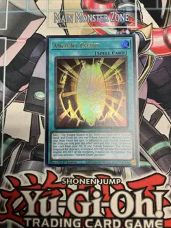 Ancient Chant Ultra Rare 1st Edition MZMI-EN069 Yugioh The Winged Dragon Of Ra - Image 1