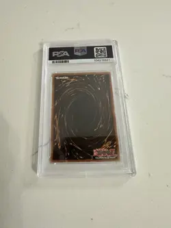 2002 YuGiOh Buster Blader 1st Edition PSA 9 MINT - Image 2