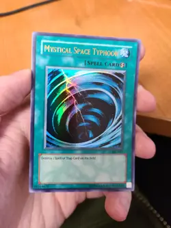 Yugioh Mystical Space Typhoon SRL-047 - Image 1