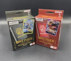 One Piece TCG Sound Loader Vol 1 and Vol 2. New Sealed with Luffy and Enel Promo - Image 1