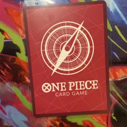 One Piece TCG - Monkey D. Luffy Rainbow Leader 3rd Anniversary Stamped Promo NM - Image 2