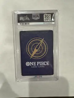 2024 ONE PIECE PROMOS 006 MONKEY D. LUFFY TREASURE BOOSTERS SET PSA 10 GEM MINT - Image 2