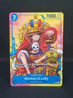 Monkey.D.Luffy (2nd Anniversary Stamped Promo) P-043 One Piece TCG English - Image 1