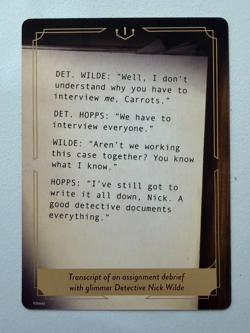 Disney Lorcana Whispers in the Well Lore Cards - Image 1