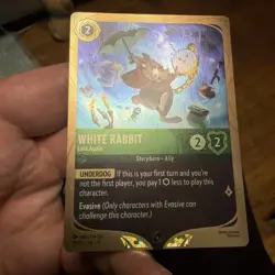 Winterspell Disney Lorcana White Rabbit Late Again - Image 3