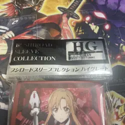Bushiroad HG Vol.1222 Sword Art Online Asuna Sleeves 60 Ct New Sealed - Image 2