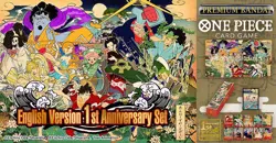 One Piece 1st Anniversary Set English Version No Cards, Playmat, Sleeves, Box - Image 2