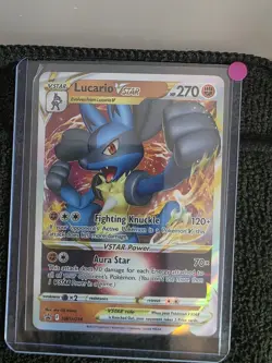 SWSH: Sword & Shield Promo Cards #SWSH214 Lucario VSTAR - Image 1