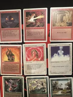 Lot Of 21 Vintage White Border Magic The Gathering Cards MTG Revised Edition - Image 4