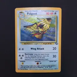 Pidgeot 8/64 Jungle Holo Rare Unlimited Holofoil Pokemon TCG Card - Image 1