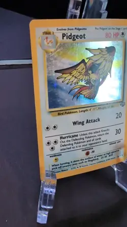 Pidgeot 8/64 Jungle Holo Rare Unlimited Holofoil Pokemon TCG Card - Image 2