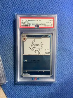 PSA 10 Nagaba Glaceon 069/SV-P Promo Japanese Pokemon Card 2023 Yu PCG Campaign - Image 1