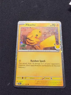 Pikachu (Pokemon Day 2026) 051/162 Miscellaneous Cards & Products Holo - Image 2