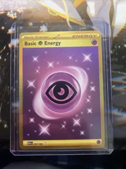 Pokemon TCG Psychic Energy Scarlet & Violet Basic Card 207/165 Gold - Image 1