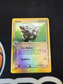 Pokemon Card - Lairon Sandstorm 41/100 Reverse Holo e-reader - Image 1