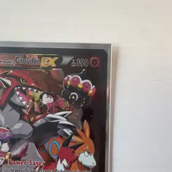 Pokemon Team Magma's Groudon EX 15/34 Double Crisis Holo Basic HP190 Card - Image 4