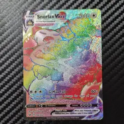 Pokemon Snorlax VMAX 206/202 Sword & Shield Secret Rare Full Art Holo Card - Image 1