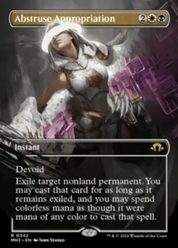 Abstruse Appropriation (Borderless) - Modern Horizons 3 (MH3) - Image 1
