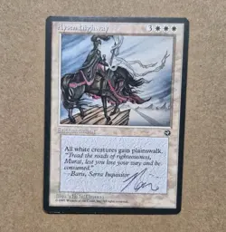 Unplayed Signed NM Magic MTG Aysen Highway Homelands Nene Thomas Edh Cube Vtg - Image 1