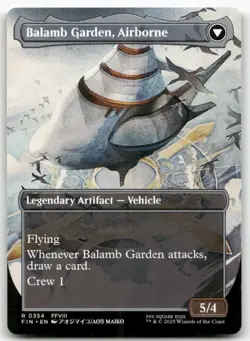 Balamb Garden, SeeD Academy (Borderless) #354 MTG Final Fantasy FIN NM X1 - Image 2