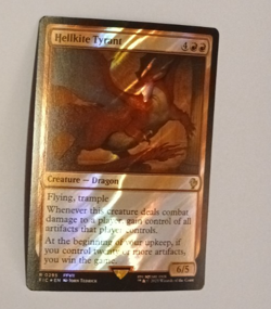 Hellkite Tyrant Surge FOIL NM FINAL FANTASY VII FFVII Magic the Gathering MTG - Image 1