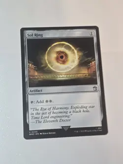 Sol Ring Universes Beyond: Doctor Who Regular MTG NM - Image 1