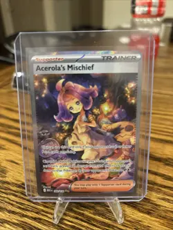 Pokemon Acerola's Mischief (Special Illustration Rare) 183/132 - Mega Evolution - Image 1