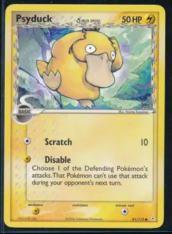 2006 Psyduck - 81/110 - Common Pokemon Holon Phantoms - Image 1