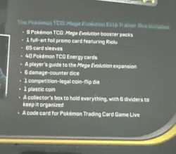 Pokemon TCG: Mega Evolution Phantasmal Flames Elite Trainer Box ETB - Set of 2 - Image 5