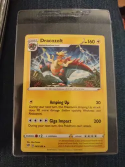 Pokemon TCG Dracozolt Darkness Ablaze 065/189 Regular Rare Lightning Unlimited - Image 3