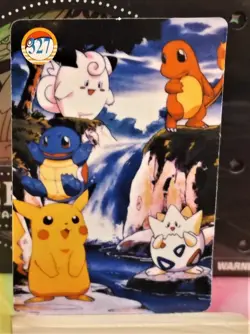 POKEMON POCKET MONSTERS VENDING PRISM STICKER 331 MEW - Image 2