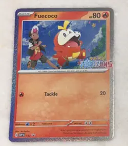 Pokemon Horizon Fuecoco SVP 192 Scarlet Violet BlackStar Promo HOLO Rare NM/Mint - Image 1