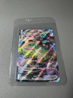 Pokemon Snorlax VMAX Ultra Rare Full Art Holo 142/202 Sword & Shield TCG 2020 - Image 1