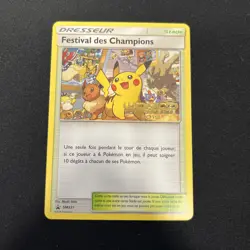 Pokemon TCG 2019 Champions Festival SM231 FRENCH World Championship Promo - Image 1