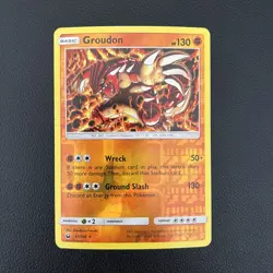 Pokemon TCG Groudon Celestial Storm 81/168 Rare Reverse Holo - NM - Image 1
