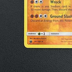 Pokemon TCG Groudon Celestial Storm 81/168 Rare Reverse Holo - NM - Image 5