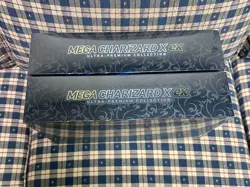 (2 BOXES) Pokemon Mega Charizard X ex Ultra-Premium Collection Costco - SEALED - Image 2