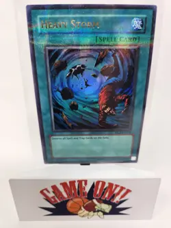 YuGiOh Heavy Storm HL2-EN004 Hobby League Ultra Parallel NM - Image 1