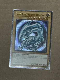 YUGIOH Blue-Eyes White Dragon OP28-EN001 Ultimate Rare NM #41 - Image 1