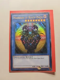 Magician Of Black Chaos YGLD-ENC01 Ultra Rare 1st Yu-gi-oh! LP - Image 1