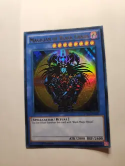 Magician Of Black Chaos YGLD-ENC01 Ultra Rare 1st Yu-gi-oh! LP - Image 2