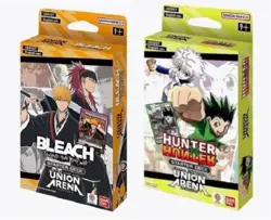 Union Arena Starter Decks: Hunter X Hunter & Bleach Thousand-Year Blood War NEW - Image 1
