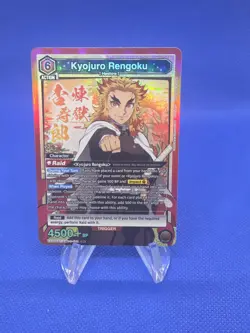 Union Arena Demon Slayer Vol 2 Kyojuro Rengoku UEX05BT/KMY-3-072 SR Super Rare - Image 1