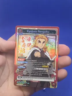 Union Arena Demon Slayer Vol 2 Kyojuro Rengoku UEX05BT/KMY-3-072 SR Super Rare - Image 2