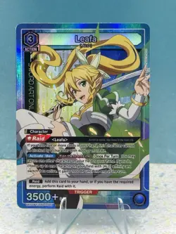 Union Arena CCG Sword Art Online Leafa SAO-1-060 Super Rare - Image 1