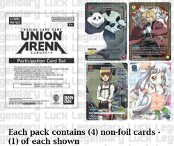 Union Arena TCG Sealed Participation Card Set Pack 2025 Vol. 3 English - Image 1