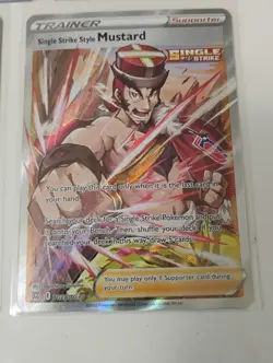 Pokemon Kinlder/Roseanne's Backup Rainbow Secret Rare/Trainer Supporter Cards - Image 2