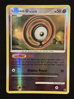Pokemon Unown O Secret Wonders Reverse Holo Card 70/132 - Image 1