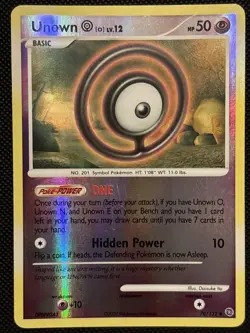 Pokemon Unown O Secret Wonders Reverse Holo Card 70/132 - Image 2